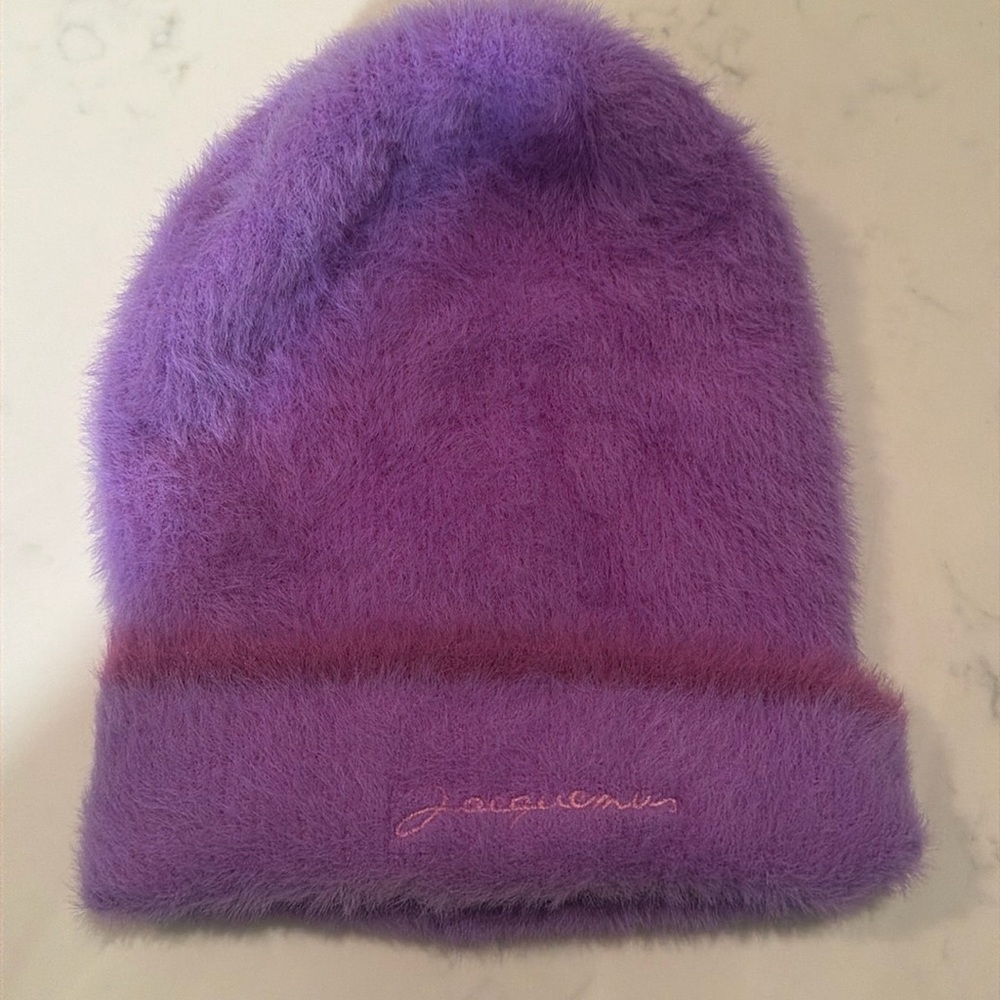 Jacquemus purple Le Bonet Beanie / never worn